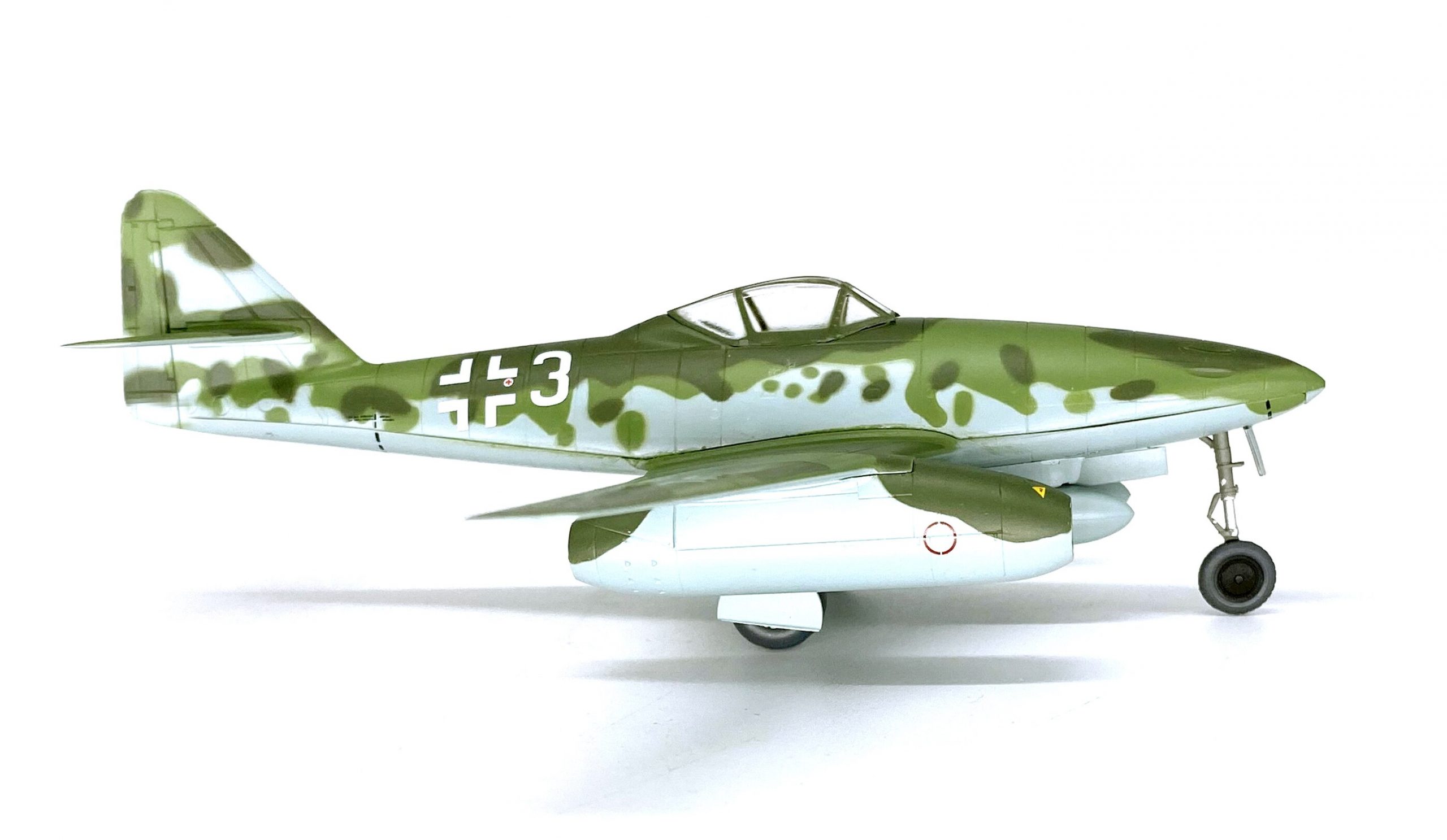 1: 72 German me262a jet fighter model 36369 static simulation model