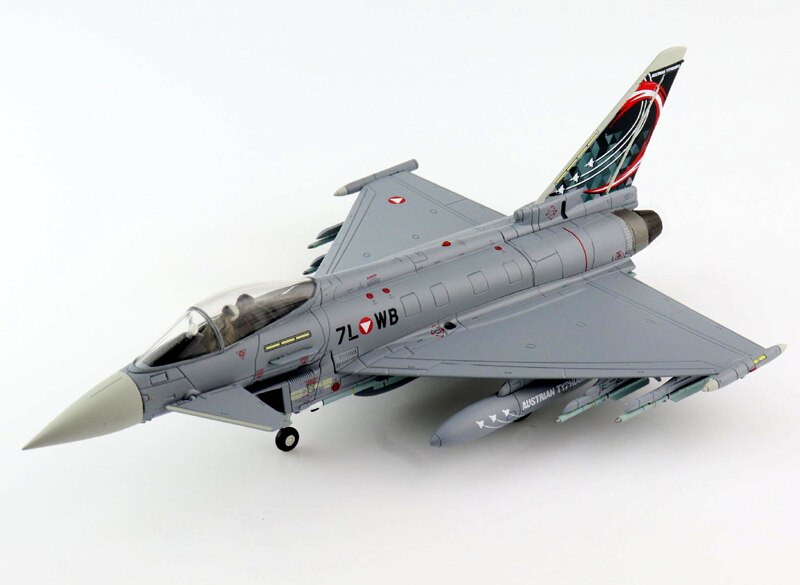 Fine 1 / 72 ha6610 ef-2000 fighter Eurofighter Austrian Air Force Alloy collection model Fine 1 / 72 ha6610 ef-2000 fighter Eurofighter Austrian Air Force Alloy collection model
