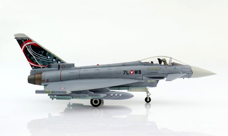 Fine 1 / 72 ha6610 ef-2000 fighter Eurofighter Austrian Air Force Alloy collection model Fine 1 / 72 ha6610 ef-2000 fighter Eurofighter Austrian Air Force Alloy collection model