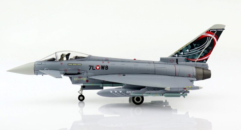 Fine 1 / 72 ha6610 ef-2000 fighter Eurofighter Austrian Air Force Alloy collection model Fine 1 / 72 ha6610 ef-2000 fighter Eurofighter Austrian Air Force Alloy collection model