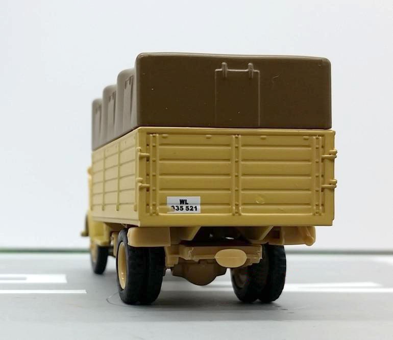 rare Special Offer 1:72 German 3-ton truck model simulation product display box Military model Alloy Collection Model