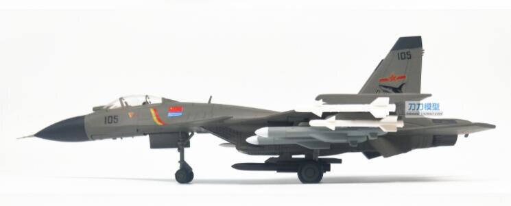 1: 72 Chinese Navy J-15 fighter model carrier-based aircraft Alloy model Military model