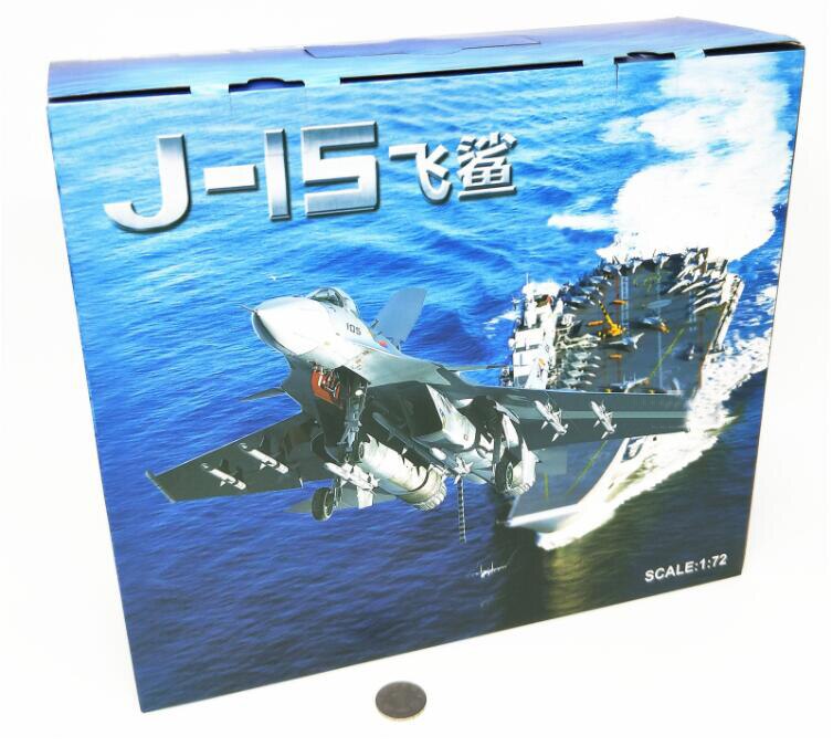 1: 72 Chinese Navy J-15 fighter model carrier-based aircraft Alloy model Military model