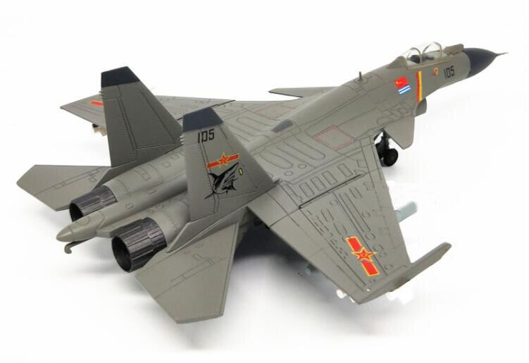 1: 72 Chinese Navy J-15 fighter model carrier-based aircraft Alloy model Military model