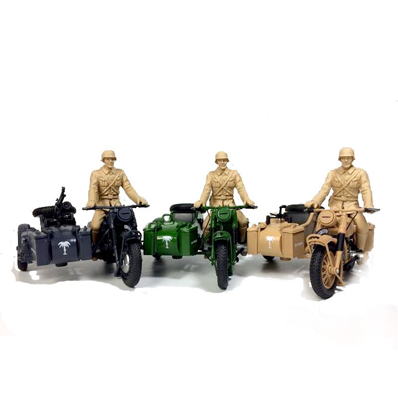 Diecast 1:24 German R75 Tricycle Model World War II Military Models Alloy Motorcycle Sidecar Motorcycle Motorbike Miniature Diecast 1:24 German R75 Tricycle Model World War II Military Models Alloy Motorcycle Sidecar Motorcycle Motorbike Miniature