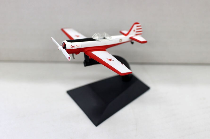 rare Special Offer Classical Soviet Old Aircraft Model Trainer Y K-50 alloy Collection Model
