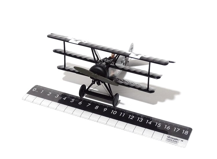 1: 48 World War I ry-1 three wing aircraft model Baron Alloy aircraft model