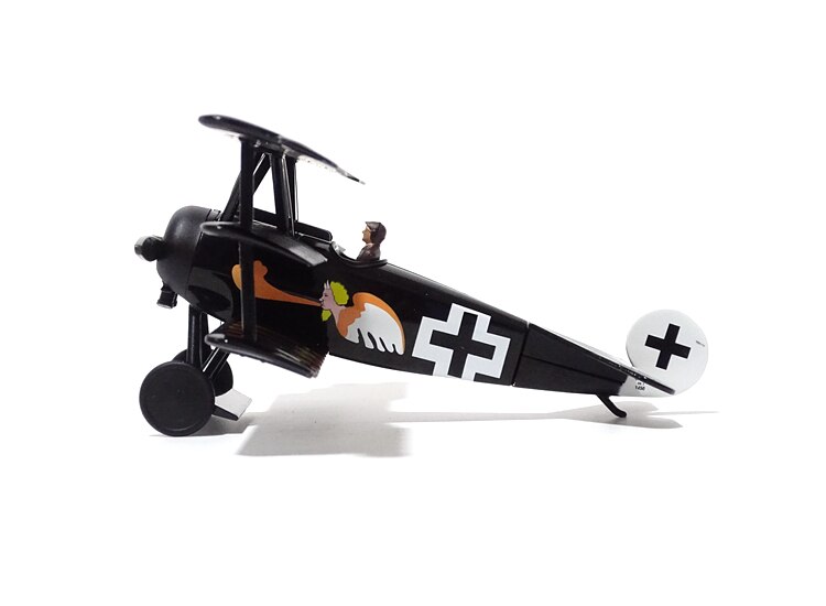 1: 48 World War I ry-1 three wing aircraft model Baron Alloy aircraft model