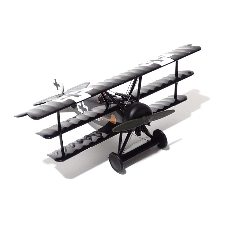 1: 48 World War I ry-1 three wing aircraft model Baron Alloy aircraft model