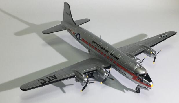 rare Special Offer 1:144 C-54 Strategic Transport Aircraft Model Static finished product Collection Model rare Special Offer 1:144 C-54 Strategic Transport Aircraft Model Static finished product Collection Model