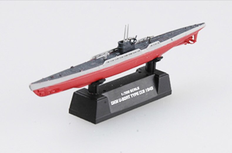 1 / 700 German u-9b (ⅸ b) submarine model 1943 Trumpeter 37318 Finished product model