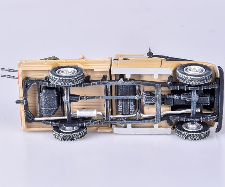 1 / 72 armed pickup truck + dshk heavy machine gun Middle East War Off road vehicle model products Collection model 1 / 72 armed pickup truck + dshk heavy machine gun Middle East War Off road vehicle model products Collection model