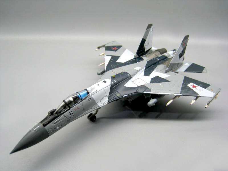 1: 100 Russian su35 fighter model Alloy static simulation finished ornament 1: 100 Russian su35 fighter model Alloy static simulation finished ornament