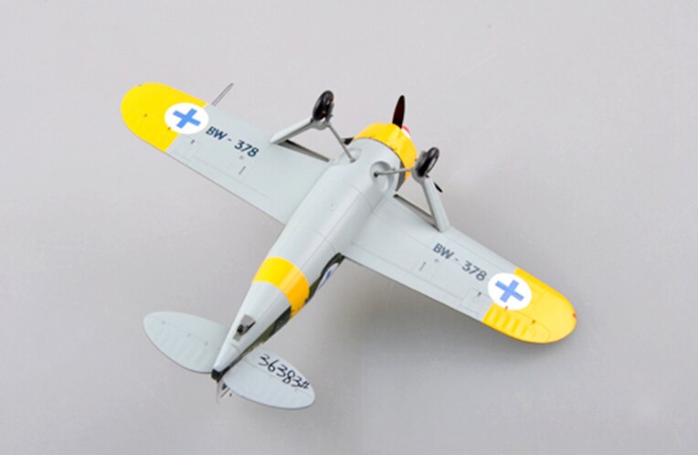 1 / 72 Finnish f2a-3 fighter model Trumpeter 36383 Finished product model