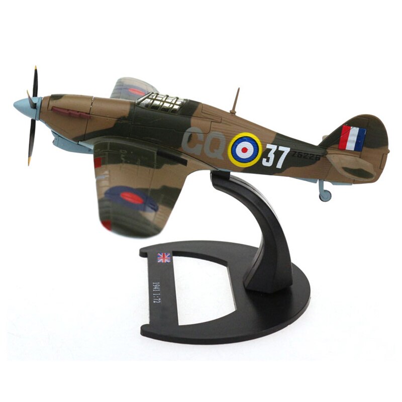 1/17 WWII British MK IIB fighter model 1941 Alloy simulation finished product model