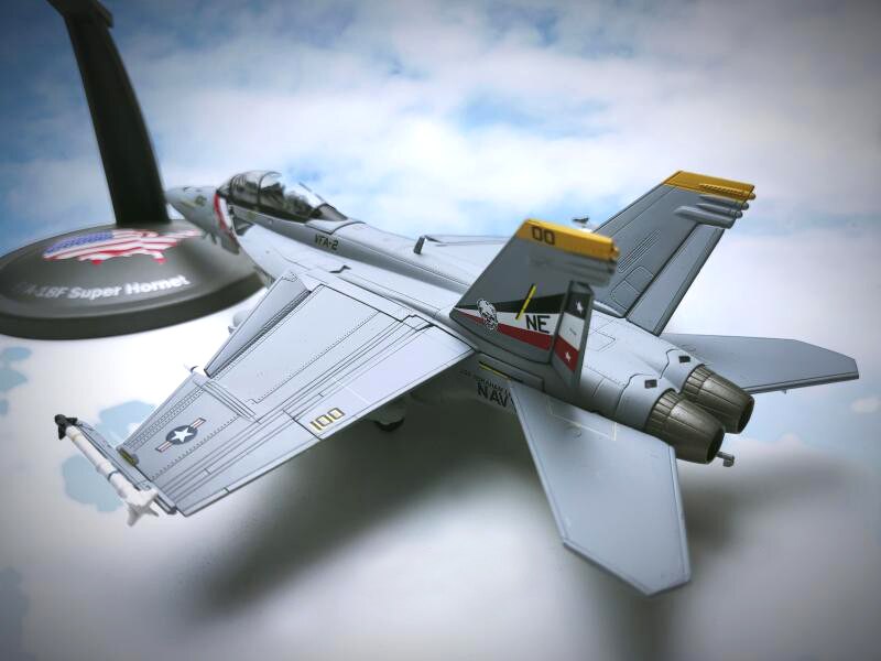 1 / 72 us f / a-18f fighter Alloy aircraft model Finished decoration