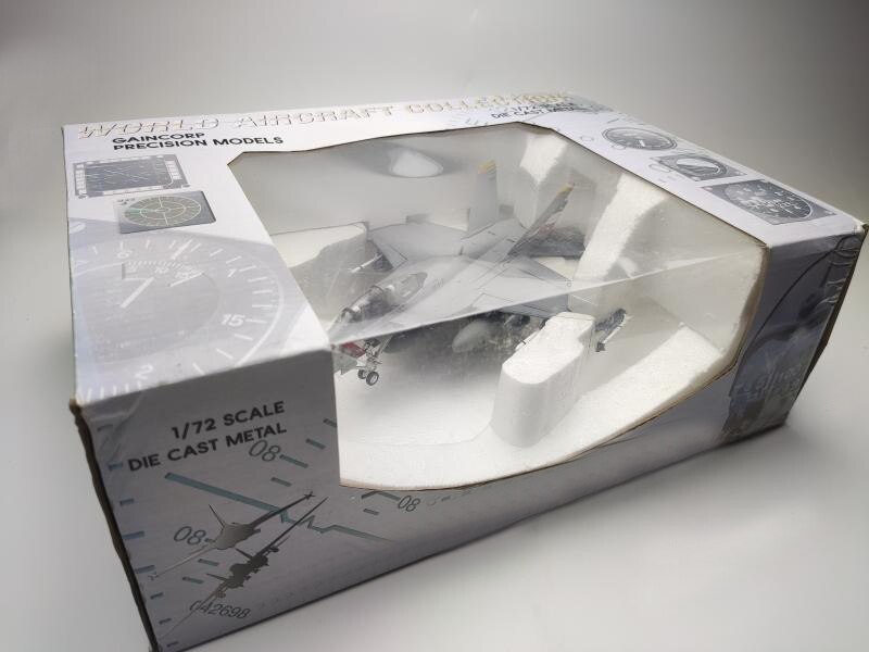 1 / 72 us f / a-18f fighter Alloy aircraft model Finished decoration