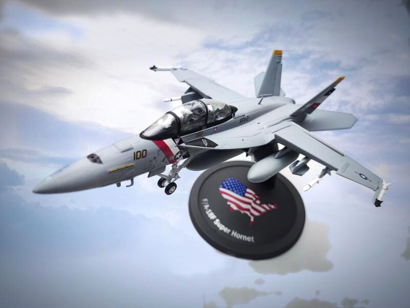 1 / 72 us f / a-18f fighter Alloy aircraft model Finished decoration