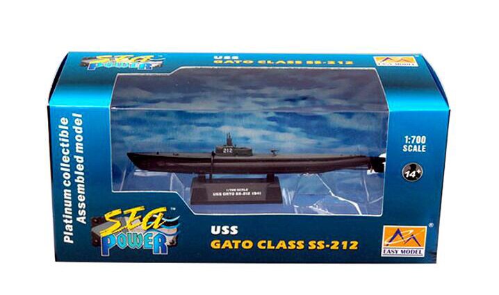 Trumpeter 1/700 US Navy ss212 submarine in World War II 37308 finished product model Collection model Trumpeter 1/700 US Navy ss212 submarine in World War II 37308 finished product model Collection model
