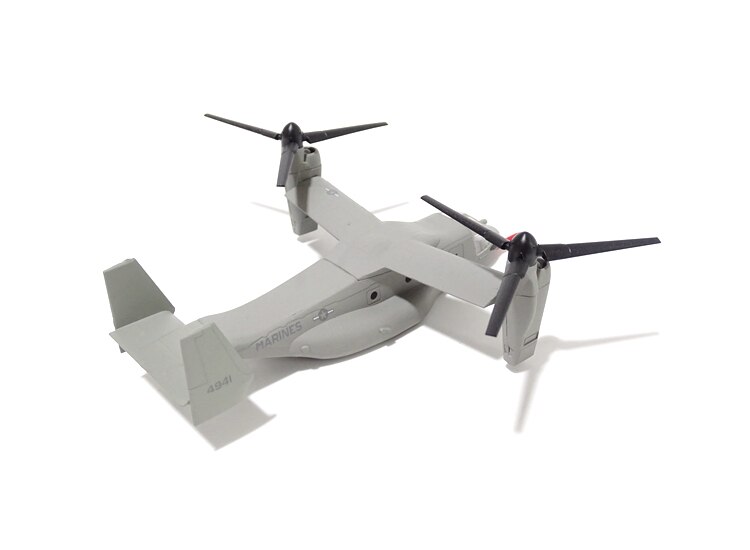 1 / 150 US V22 tilt rotor aircraft Body length 12cm Alloy aircraft model Finished product collection model