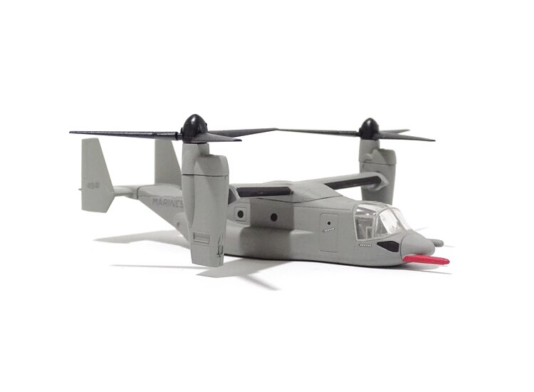 1 / 150 US V22 tilt rotor aircraft Body length 12cm Alloy aircraft model Finished product collection model