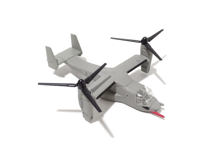 1 / 150 US V22 tilt rotor aircraft Body length 12cm Alloy aircraft model Finished product collection model