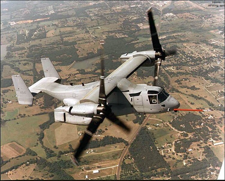 1 / 150 US V22 tilt rotor aircraft Body length 12cm Alloy aircraft model Finished product collection model