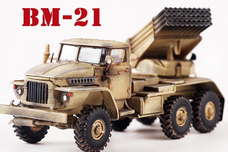 1/72 Soviet bm-21 champion Rocket Launcher Iraq's inherent determination to act in 2017 Finished product collection model 1/72 Soviet bm-21 champion Rocket Launcher Iraq's inherent determination to act in 2017 Finished product collection model