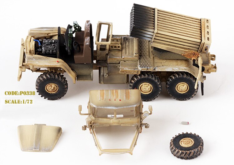 1/72 Soviet bm-21 champion Rocket Launcher Iraq's inherent determination to act in 2017 Finished product collection model 1/72 Soviet bm-21 champion Rocket Launcher Iraq's inherent determination to act in 2017 Finished product collection model