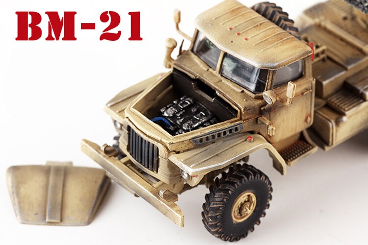 1/72 Soviet bm-21 champion Rocket Launcher Iraq's inherent determination to act in 2017 Finished product collection model 1/72 Soviet bm-21 champion Rocket Launcher Iraq's inherent determination to act in 2017 Finished product collection model