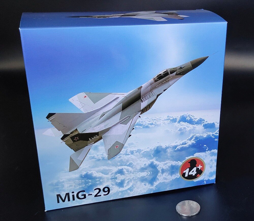 Special Offer 1/100 Russian Air Force MIG-29 Fulcrum fighter model Collection model of alloy products