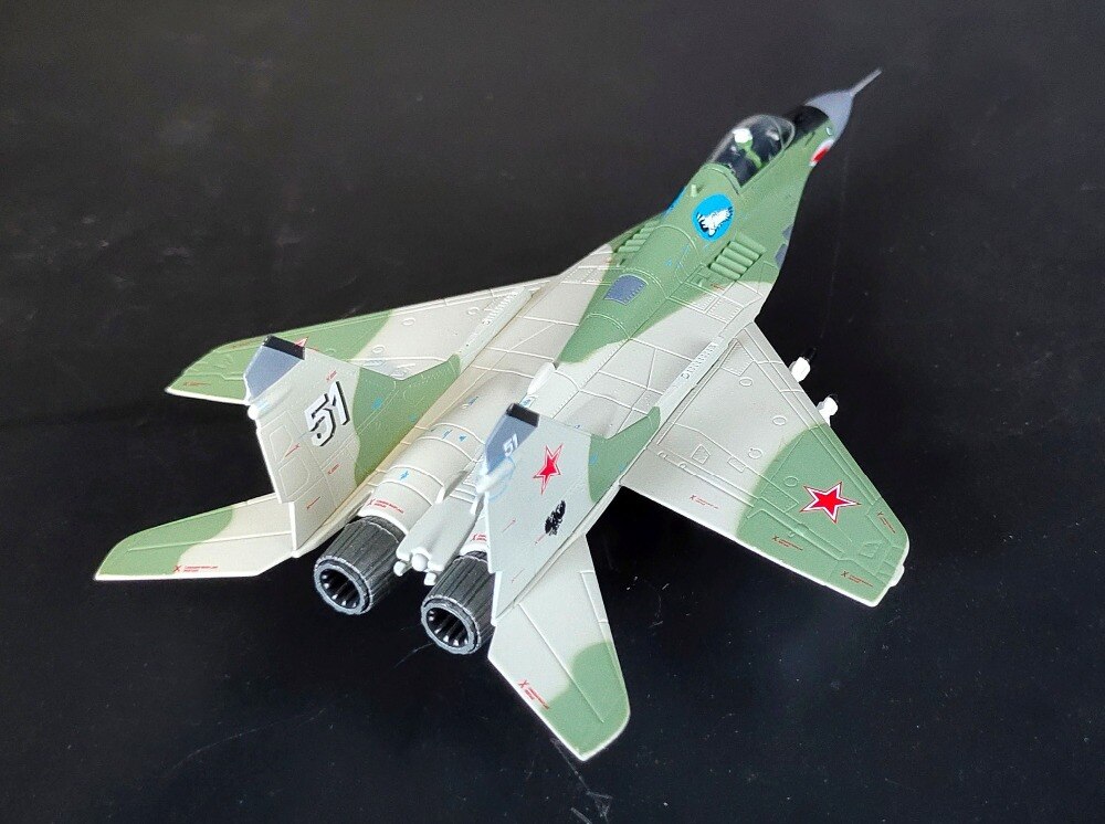 Special Offer 1/100 Russian Air Force MIG-29 Fulcrum fighter model Collection model of alloy products