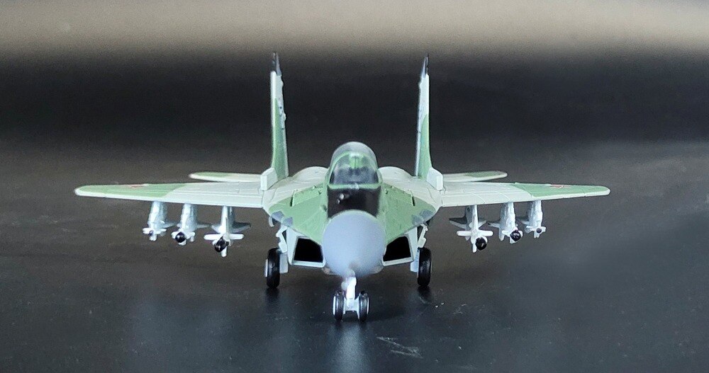 Special Offer 1/100 Russian Air Force MIG-29 Fulcrum fighter model Collection model of alloy products