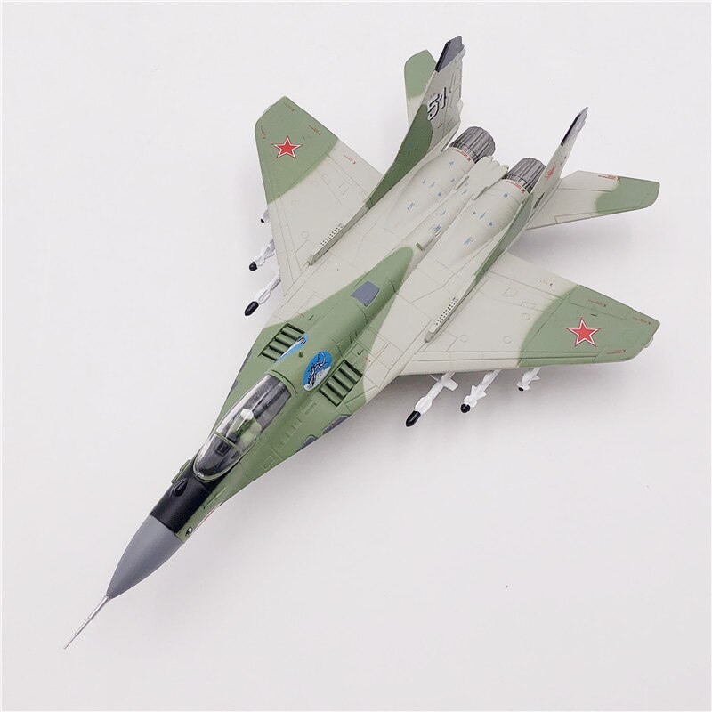 Special Offer 1/100 Russian Air Force MIG-29 Fulcrum fighter model Collection model of alloy products