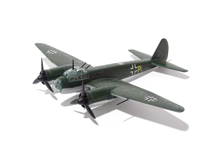 1 / 98 German ju88 heavy bomber model Alloy aircraft model Collect ornaments