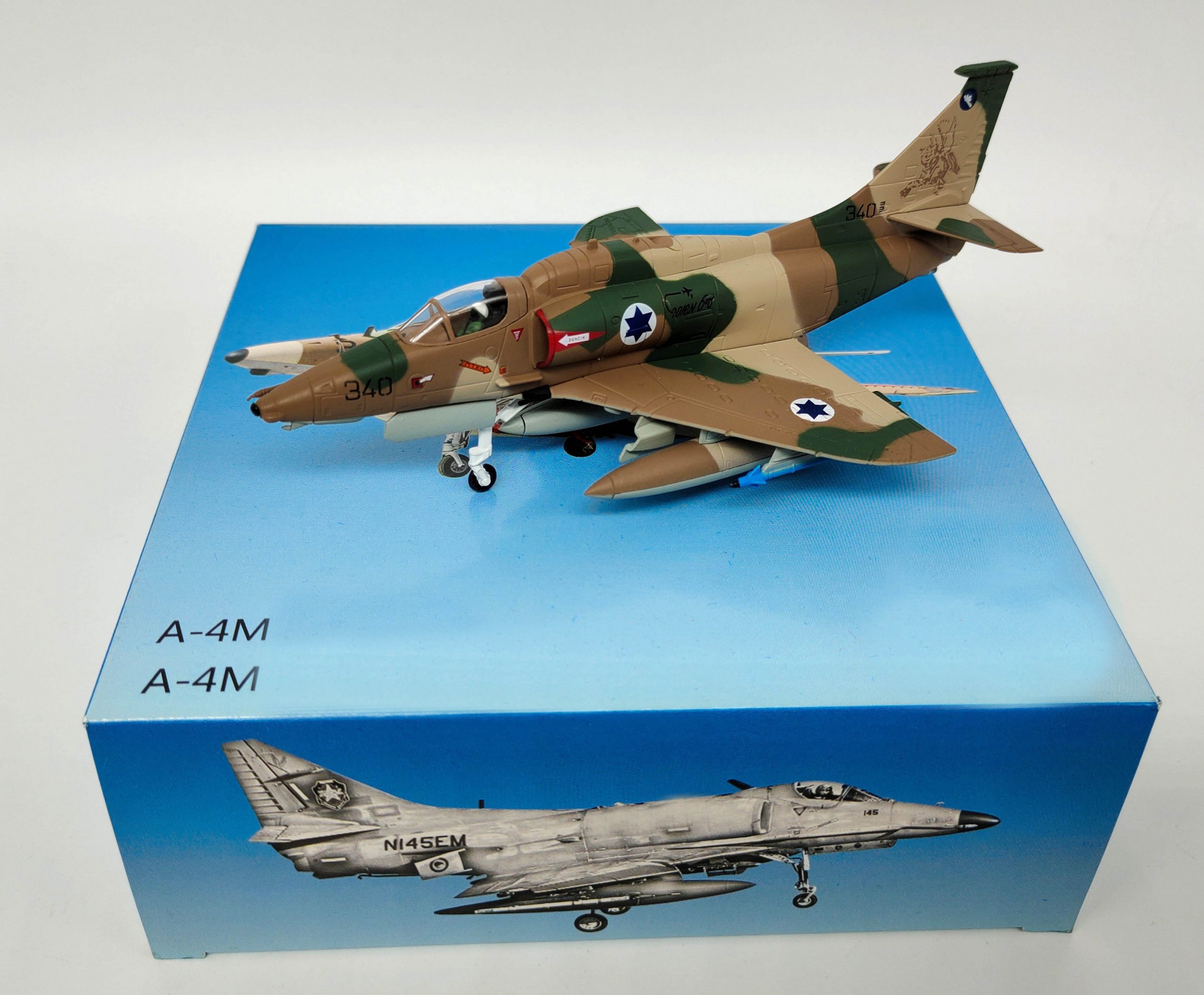 1:72 Israeli air force a-4m Attack aircraft Fighter model Finished alloy ornament 1:72 Israeli air force a-4m Attack aircraft Fighter model Finished alloy ornament
