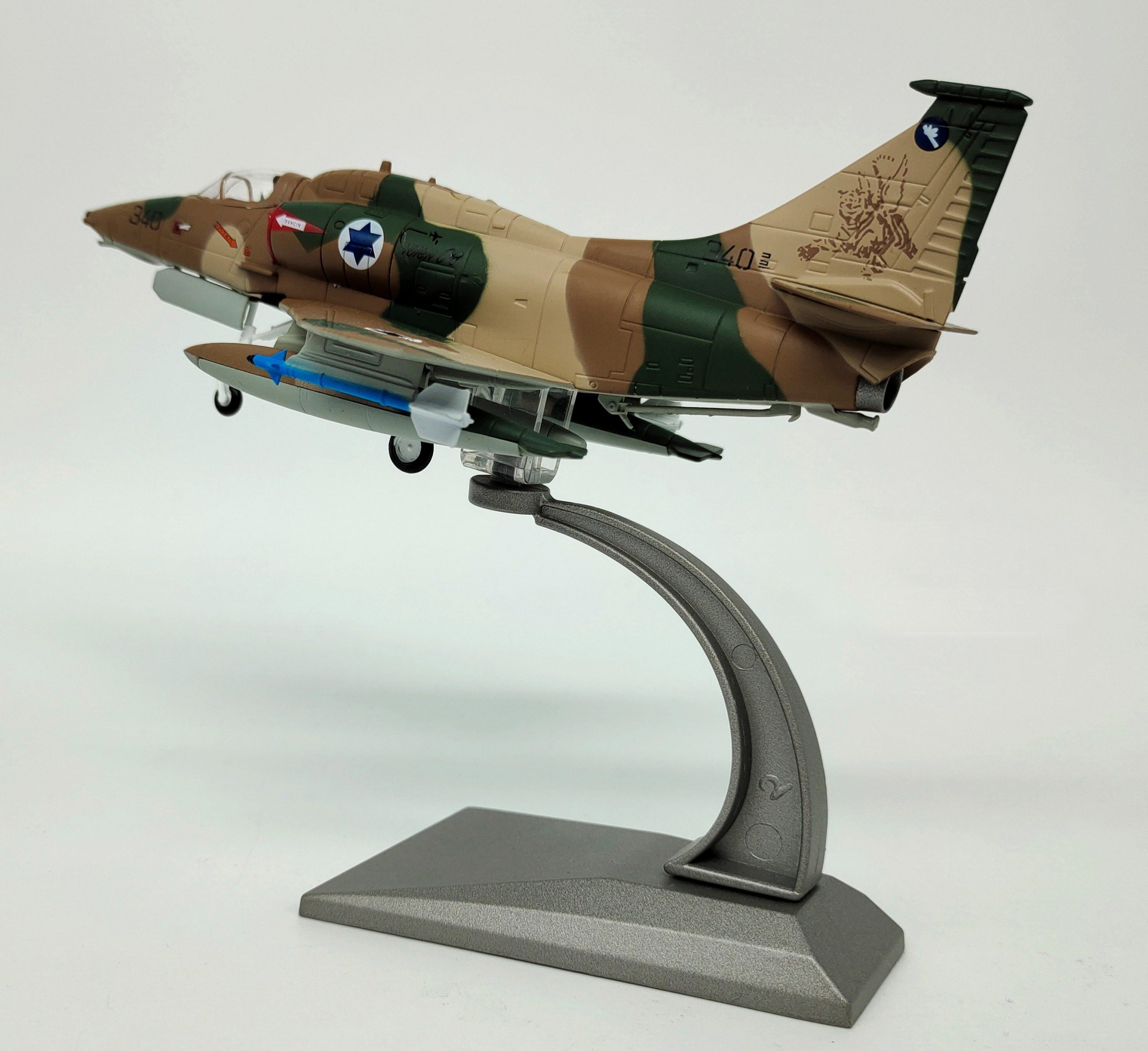 1:72 Israeli air force a-4m Attack aircraft Fighter model Finished alloy ornament 1:72 Israeli air force a-4m Attack aircraft Fighter model Finished alloy ornament