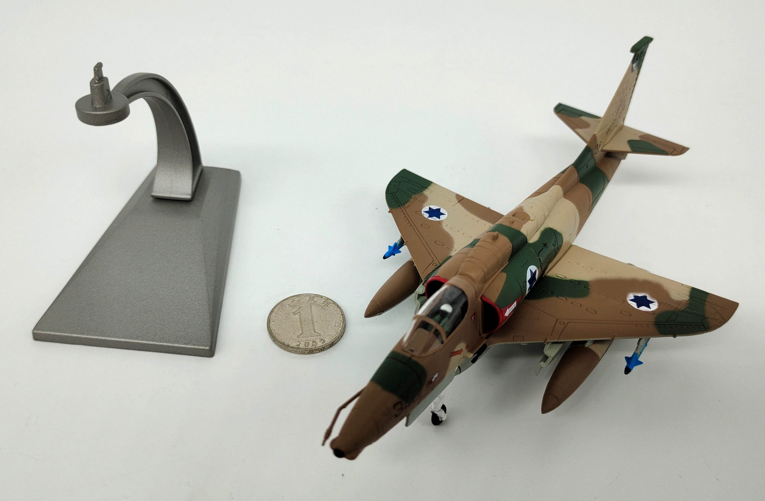 1:72 Israeli air force a-4m Attack aircraft Fighter model Finished alloy ornament 1:72 Israeli air force a-4m Attack aircraft Fighter model Finished alloy ornament