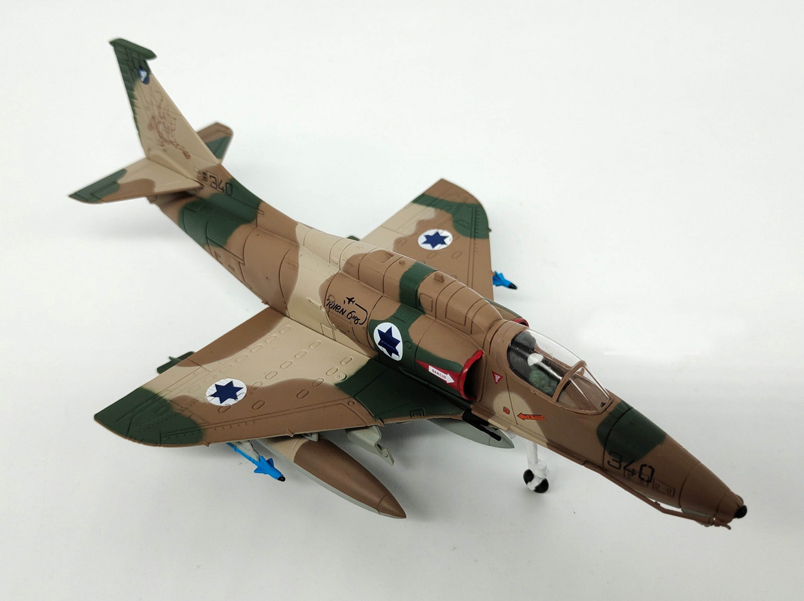 1:72 Israeli air force a-4m Attack aircraft Fighter model Finished alloy ornament 1:72 Israeli air force a-4m Attack aircraft Fighter model Finished alloy ornament