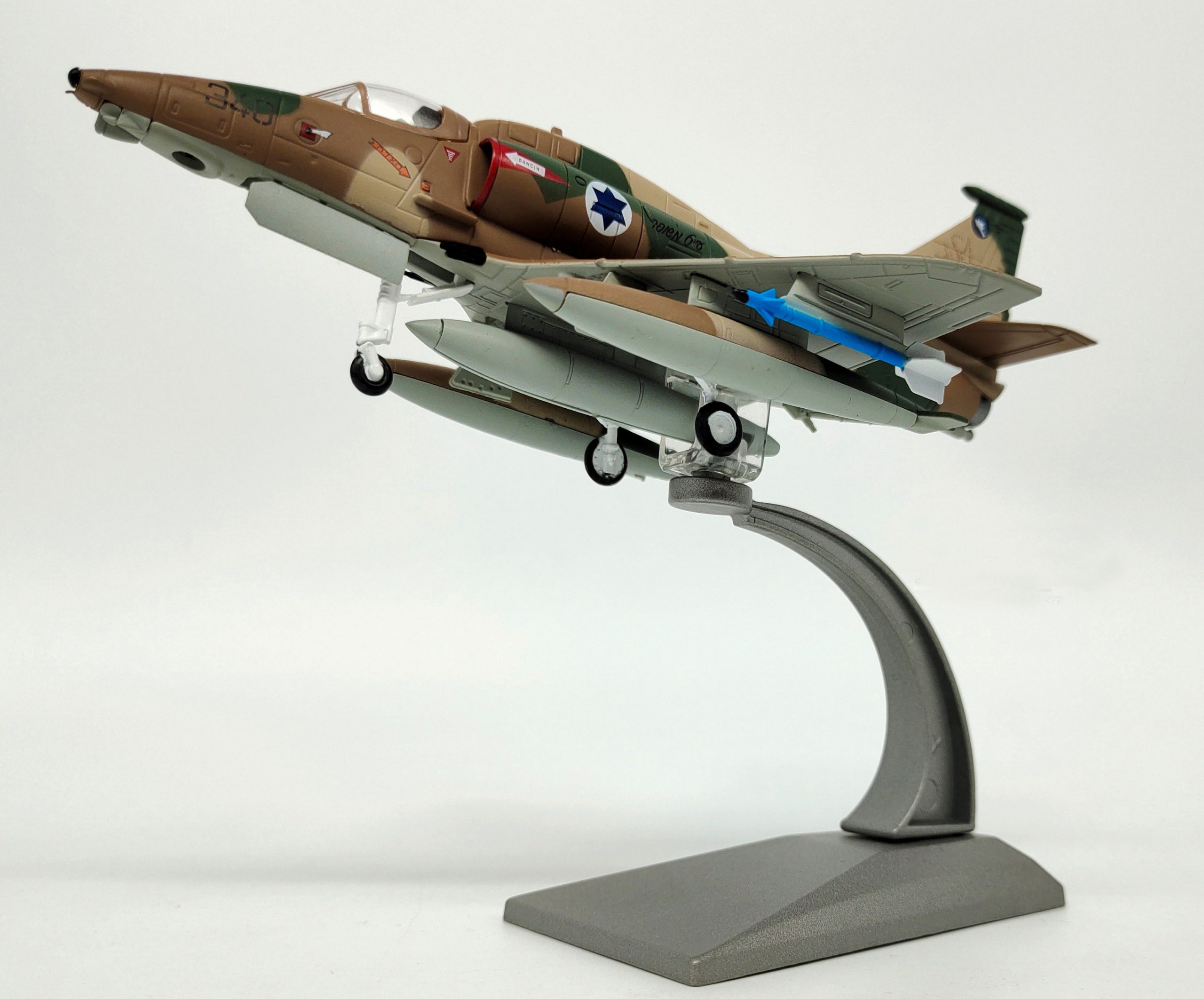 1:72 Israeli air force a-4m Attack aircraft Fighter model Finished alloy ornament 1:72 Israeli air force a-4m Attack aircraft Fighter model Finished alloy ornament