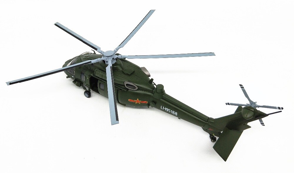 1:72 Chinese army Z-20 general helicopter model Static simulation model of alloy products