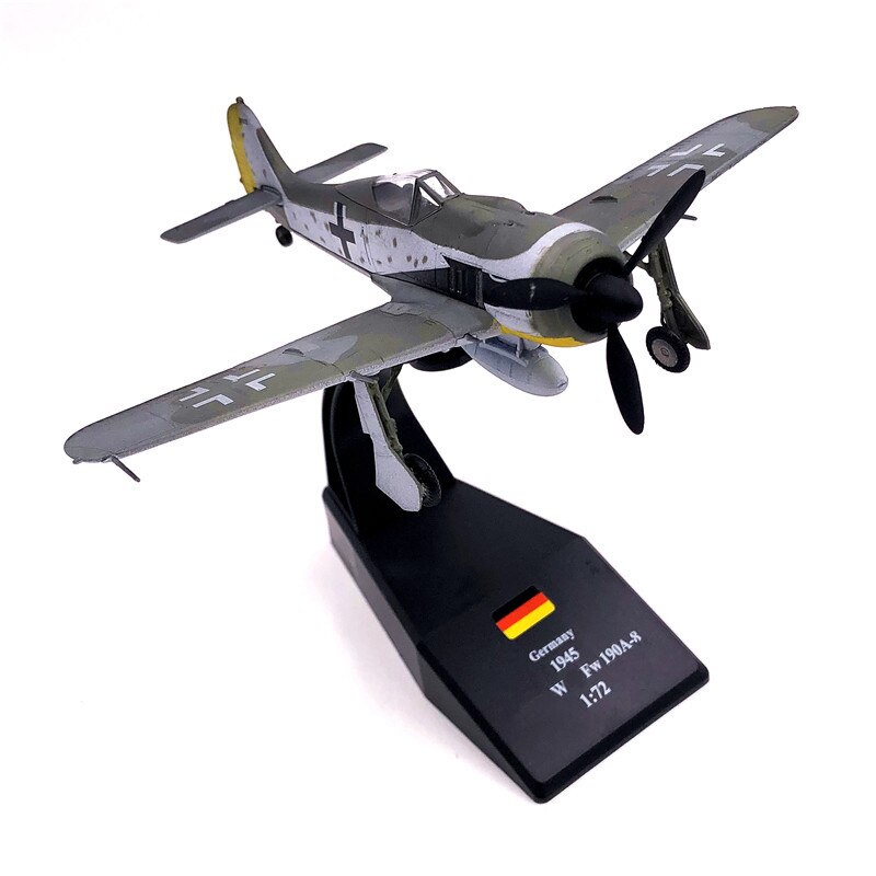 1:72 German fw-190 fighter model Alloy collection model 1:72 German fw-190 fighter model Alloy collection model