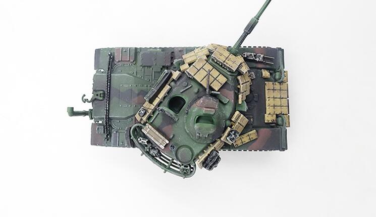 1: 72 American M60 composite reaction armored amphibious wading tank NATO coating Finished product model 1: 72 American M60 composite reaction armored amphibious wading tank NATO coating Finished product model