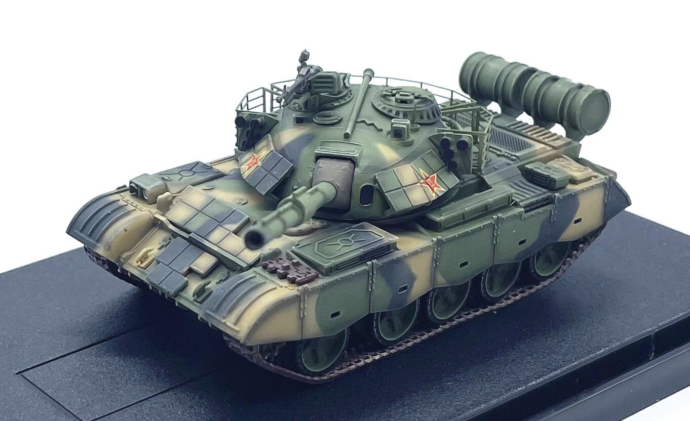 1: 72 China 59D MBT main battle tank model Jungle camouflage Simulated finished decoration 1: 72 China 59D MBT main battle tank model Jungle camouflage Simulated finished decoration
