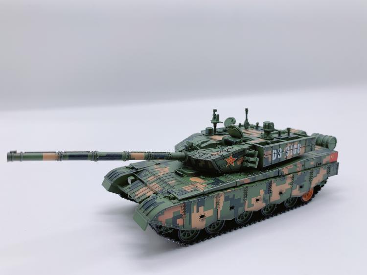 1 / 72 China 99A main battle tank model Fall Digital Camouflage Finished product collection model Painting number random