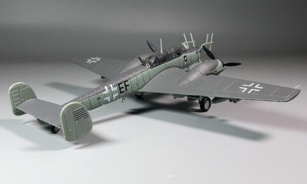 rare Special Offer 1:100 German Bf-110 G-4 Night Fighter Model Alloy Military Model Collection Model