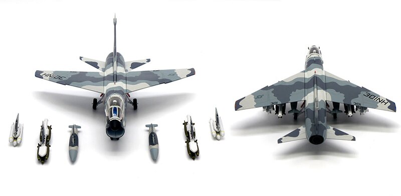 Fine 1 / 72 US Navy a-7e A7 fighter Operation Mantis Alloy collection model