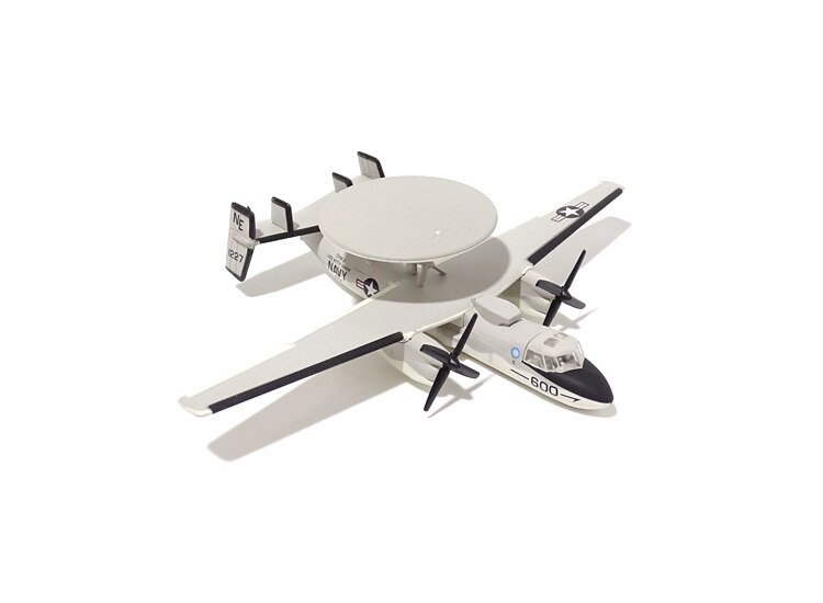 1 / 145 us e2c early warning aircraft model Alloy aircraft model Finished product collection model