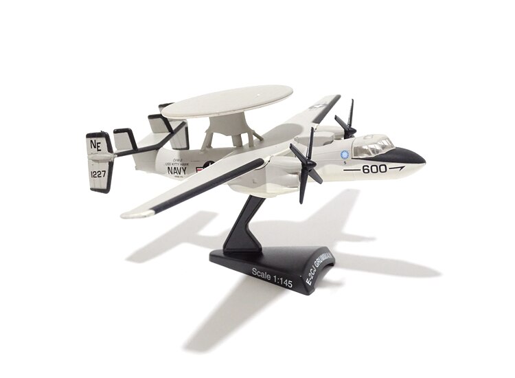1 / 145 us e2c early warning aircraft model Alloy aircraft model Finished product collection model