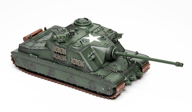 1 / 72 World War II British A39 heavy assault tank American painting Finished product collection model 1 / 72 World War II British A39 heavy assault tank American painting Finished product collection model